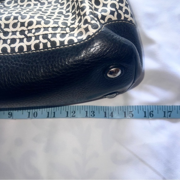 Coach Y2k OP Art Signature Penelope Leather Shoulder Handbag Pocketbook - Picture 16 of 16